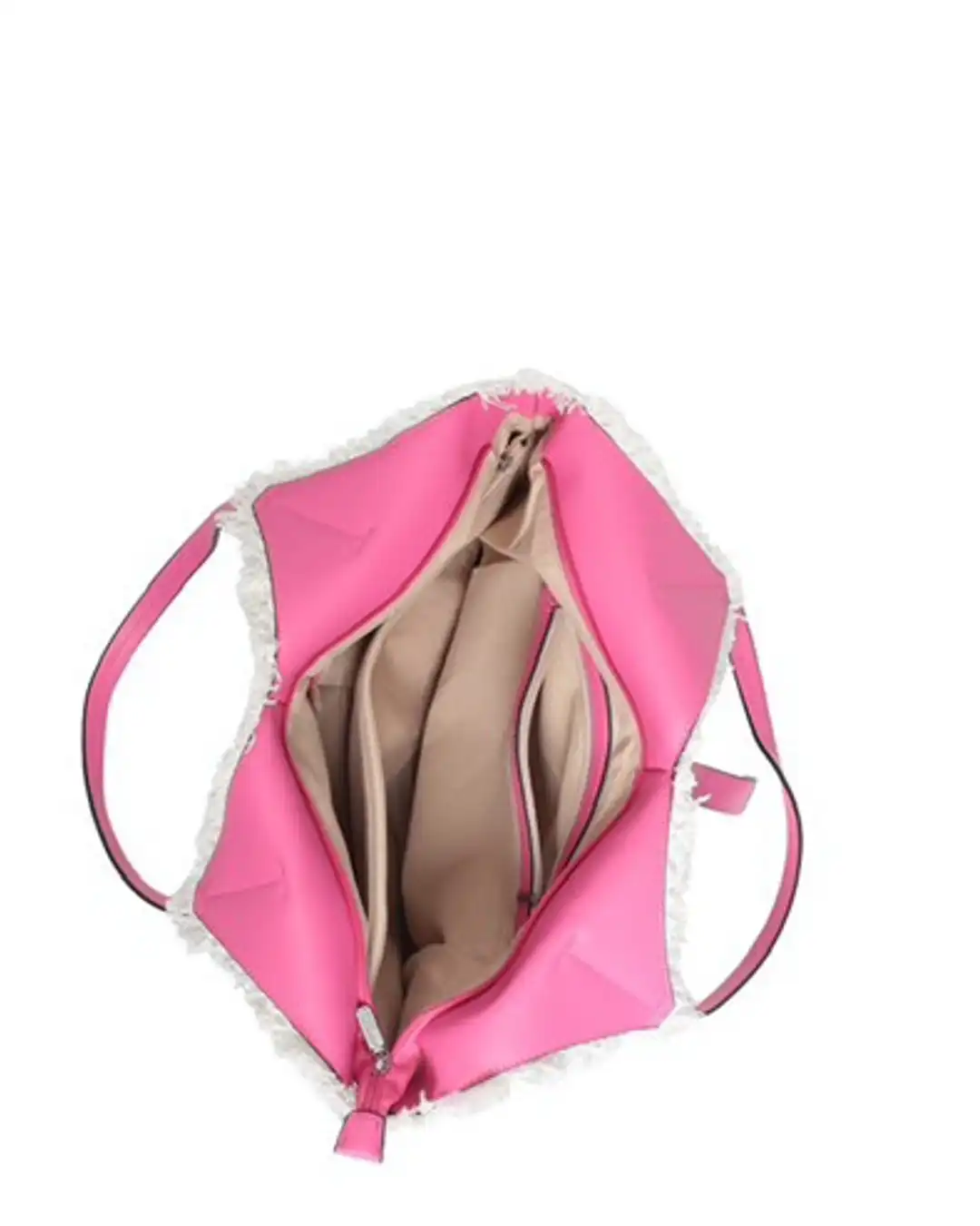 Ψάθινη τσάντα ώμου BY-31402 - Φούξ