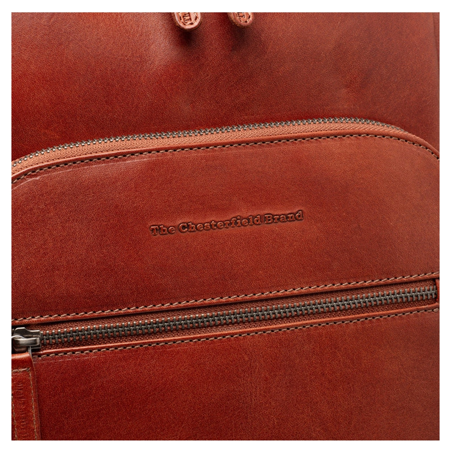 Chesterfield Leather Backpack Chesterfield Maggiore 13″ C58.03431 Ταμπά