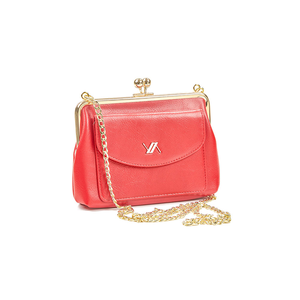 Verde 01-1419 Γυναικείο Clutch Red Verde 01-1419 Γυναικείο Clutch Red