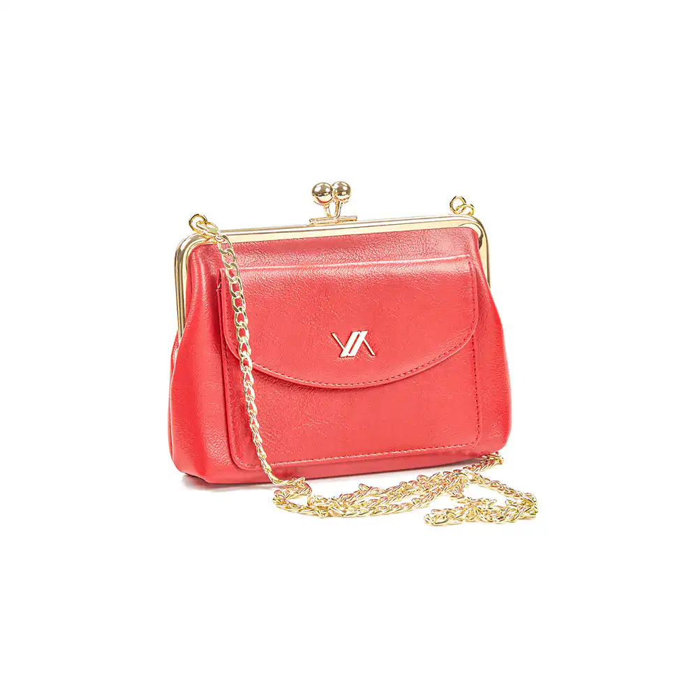 Verde 01-1419 Γυναικείο Clutch Red Verde 01-1419 Γυναικείο Clutch Red