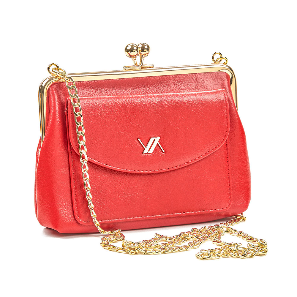 Verde 01-1419 Γυναικείο Clutch Red Verde 01-1419 Γυναικείο Clutch Red