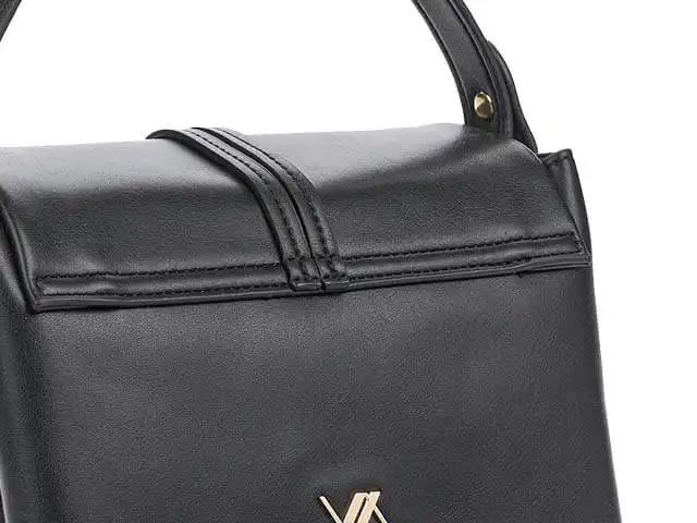 Verde Γυναικεία Τσάντα Ωμου -Χιαστί 01-1504 Μαύρο