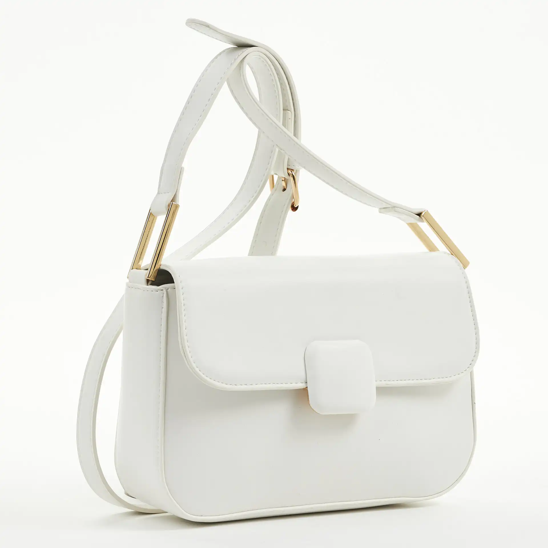 Verde Γυναικείο Τσαντάκι Αμπιγέ 01-1548 Άσπρο