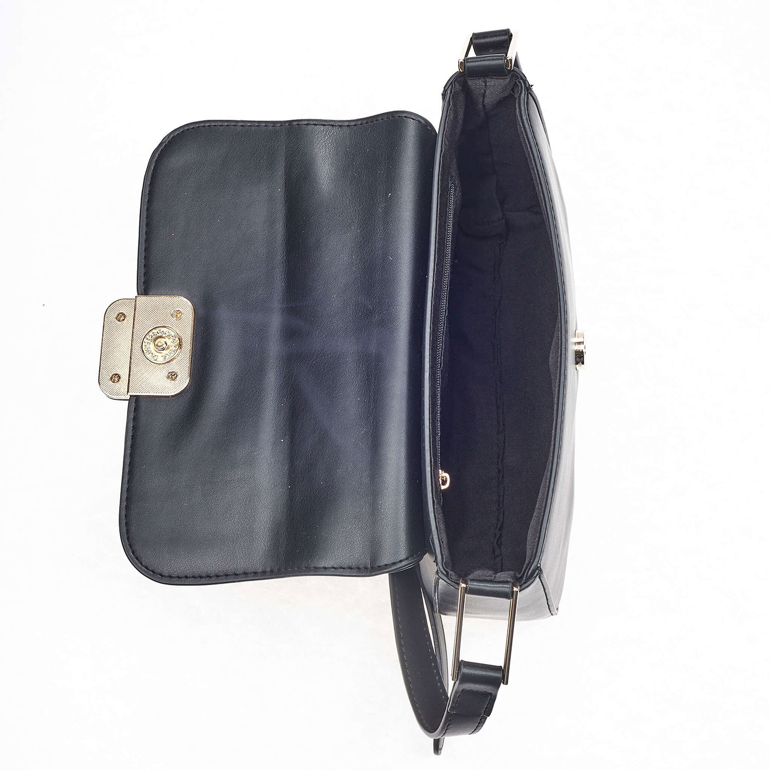 Verde Γυναικείο Τσαντάκι Αμπιγέ 01-1548 Μαύρο