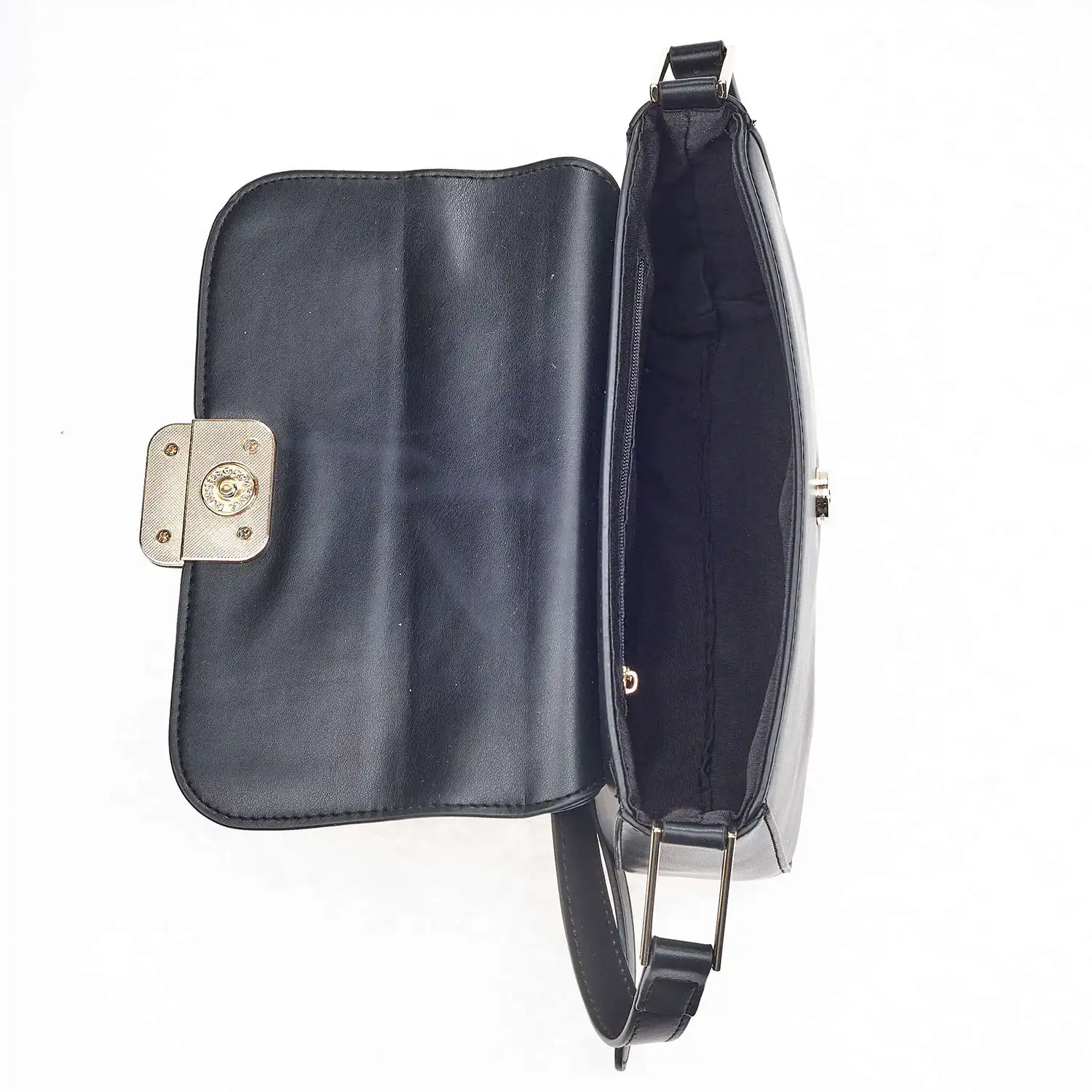 Verde Γυναικείο Τσαντάκι Αμπιγέ 01-1548 Μαύρο