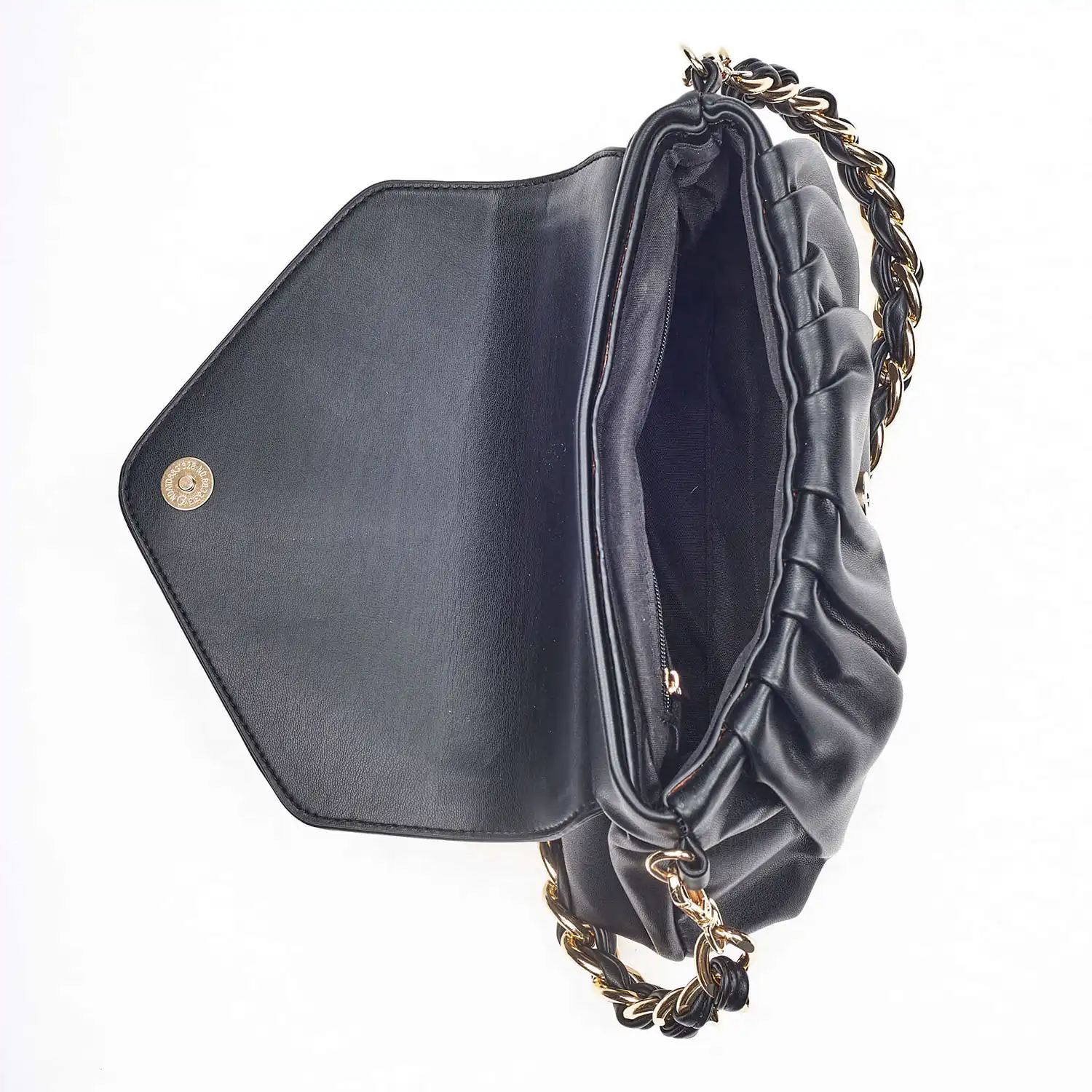 Verde Γυναικείο Τσαντάκι Αμπιγέ 01-1549 Μαύρο