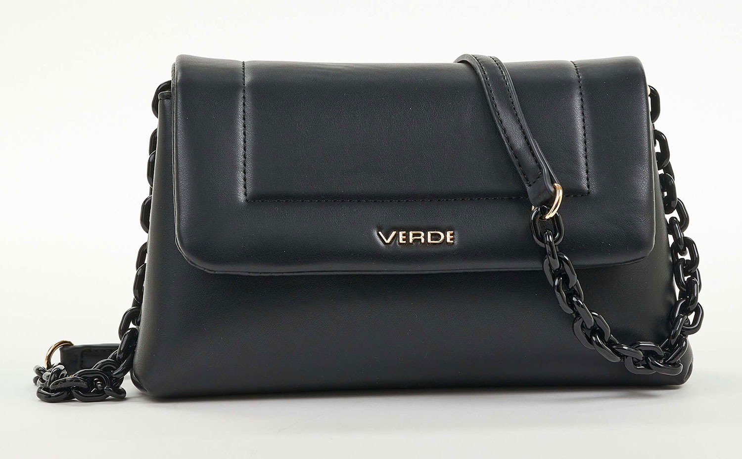 Verde Γυναικείο Τσαντακι Αμπιγέ 01-1553 Μαύρο