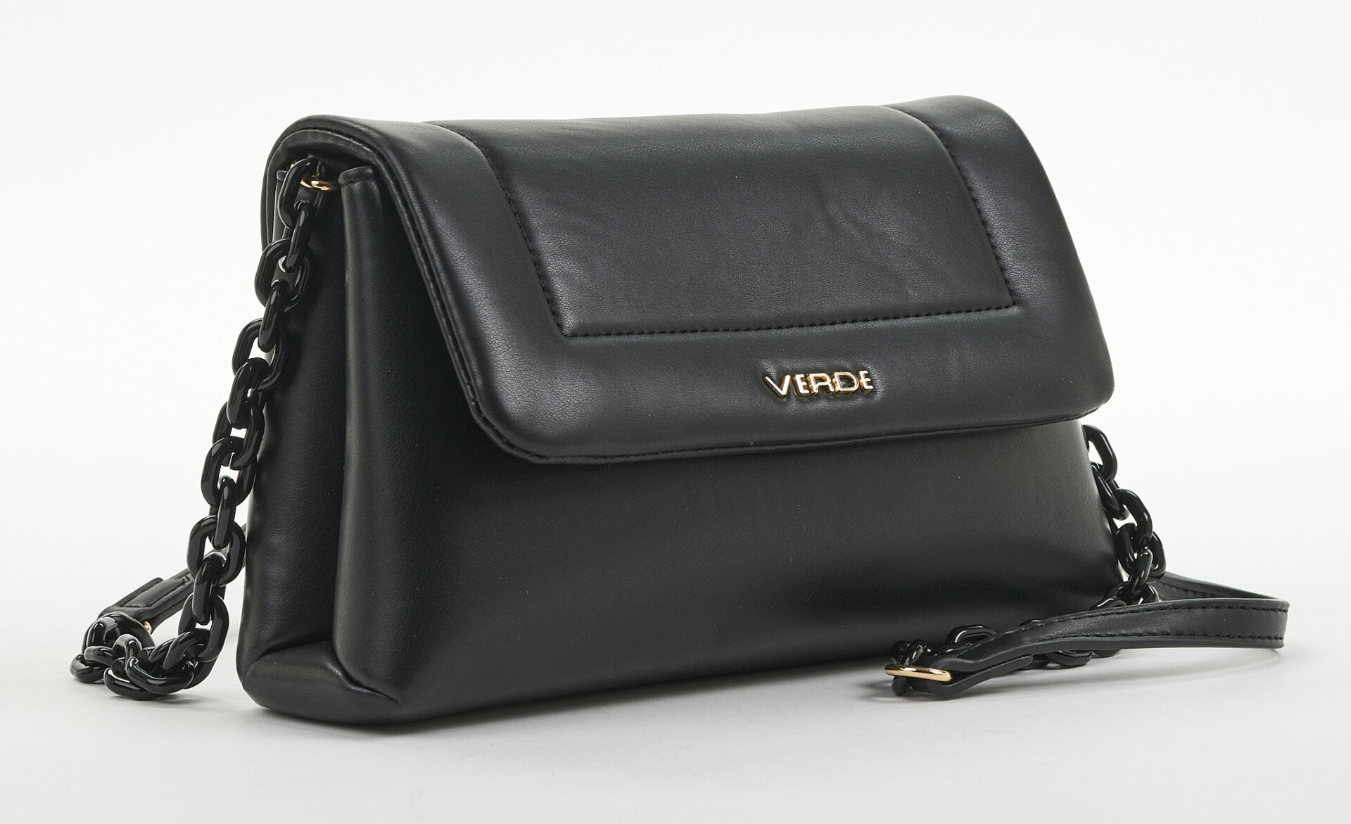 Verde Γυναικείο Τσαντακι Αμπιγέ 01-1553 Μαύρο