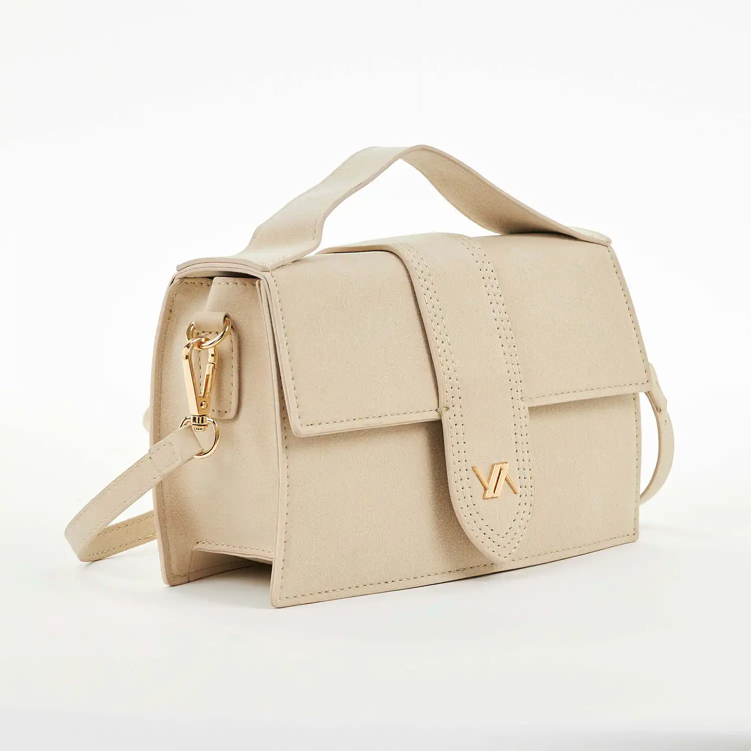 Verde Γυναικείο Τσαντάκι Αμπιγέ 01-1554 Εκρού