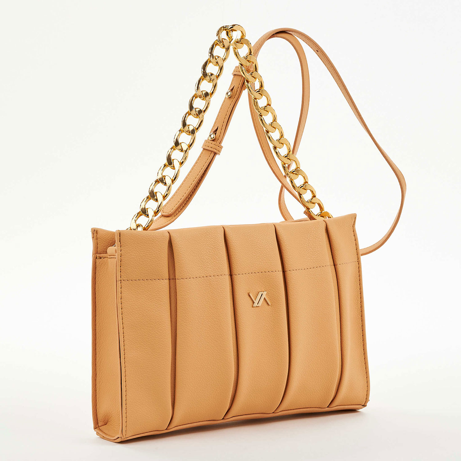 Verde Γυναικείο Τσαντακι Αμπιγέ 01-1558 Μπέζ