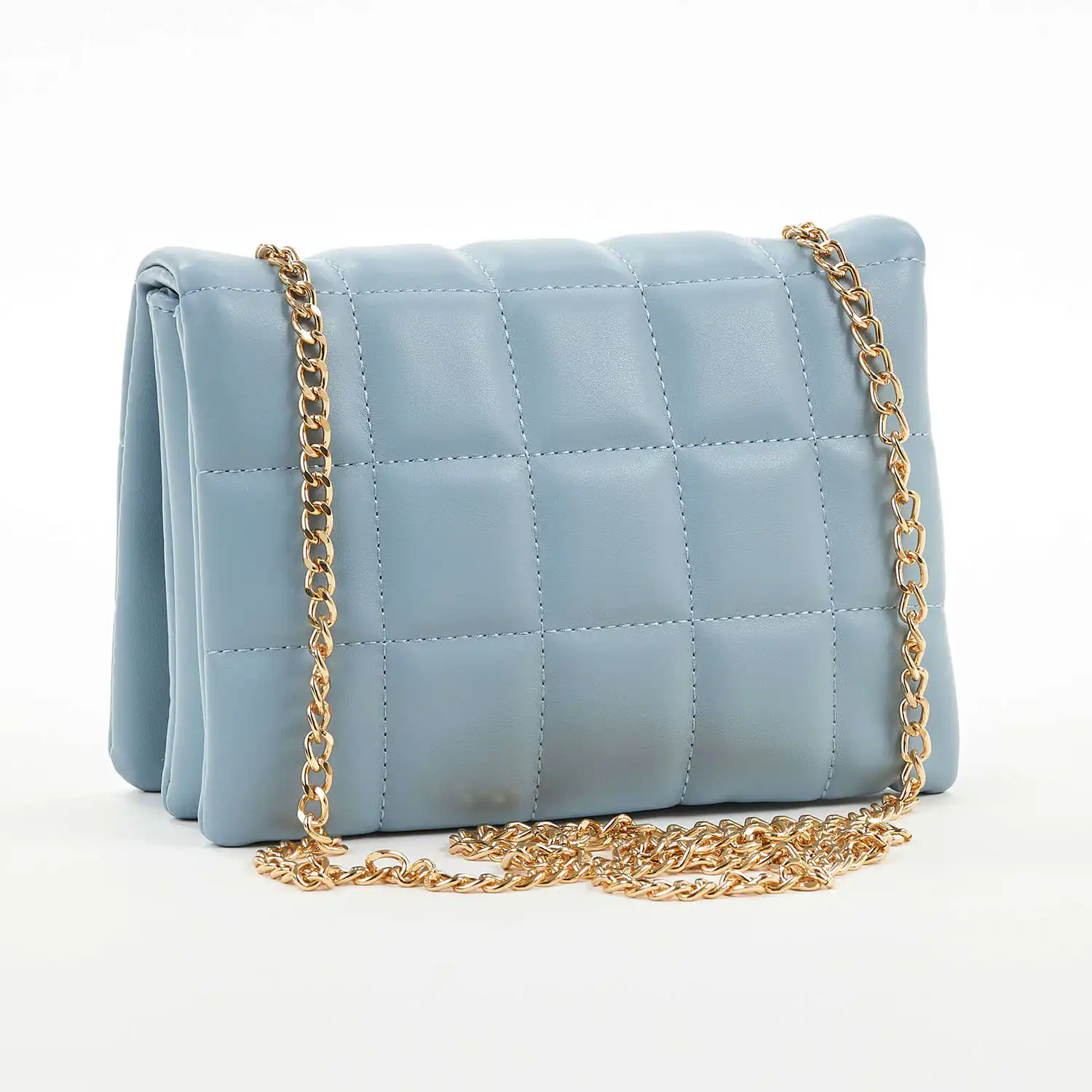 Verde Γυναικείο Τσαντάκι Αμπιγέ 01-1560 Μπλέ Ανοιχτό