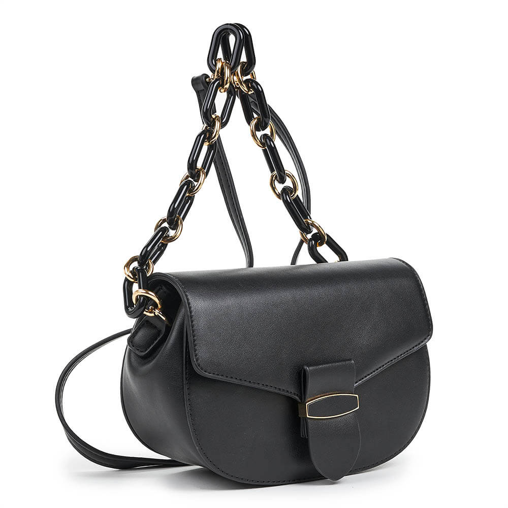 Verde Γυναικείο Τσαντακι Αμπιγέ 01-1564 Μαύρο