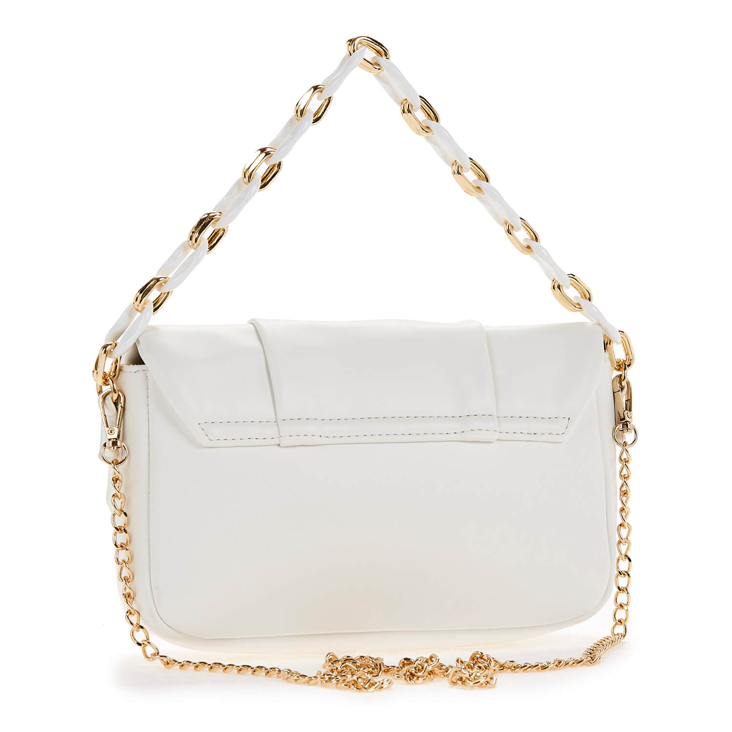 Verde Γυναικείο Τσαντακι Αμπιγέ 01-1573 Άσπρο