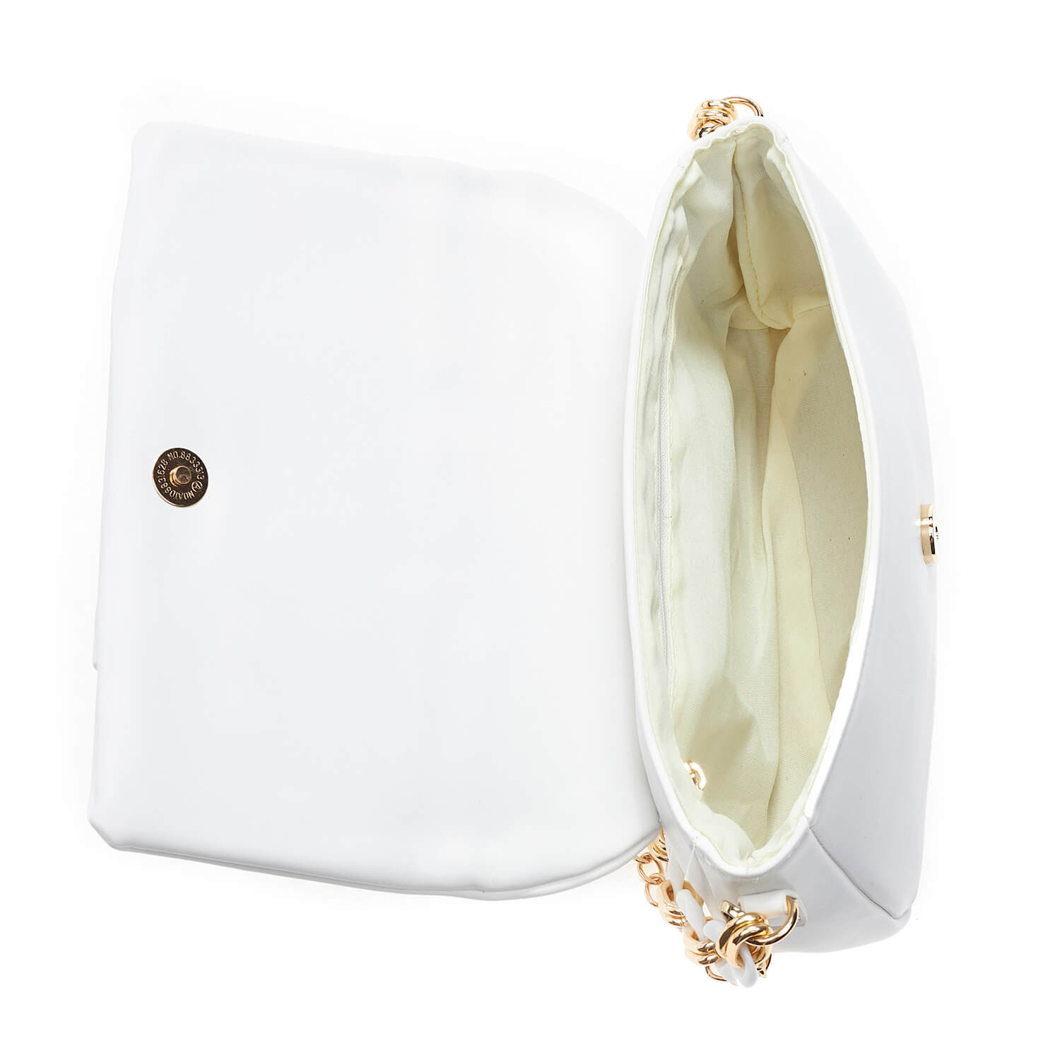 Verde Γυναικείο Τσαντακι Αμπιγέ 01-1573 Άσπρο