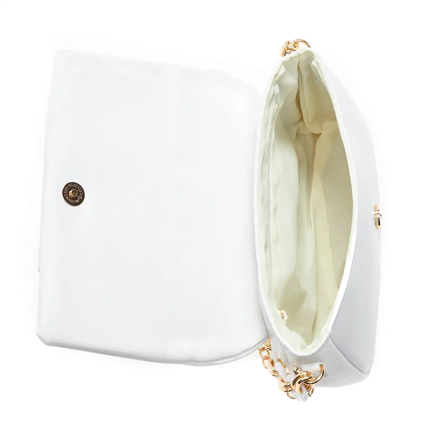 Verde Γυναικείο Τσαντακι Αμπιγέ 01-1573 Άσπρο