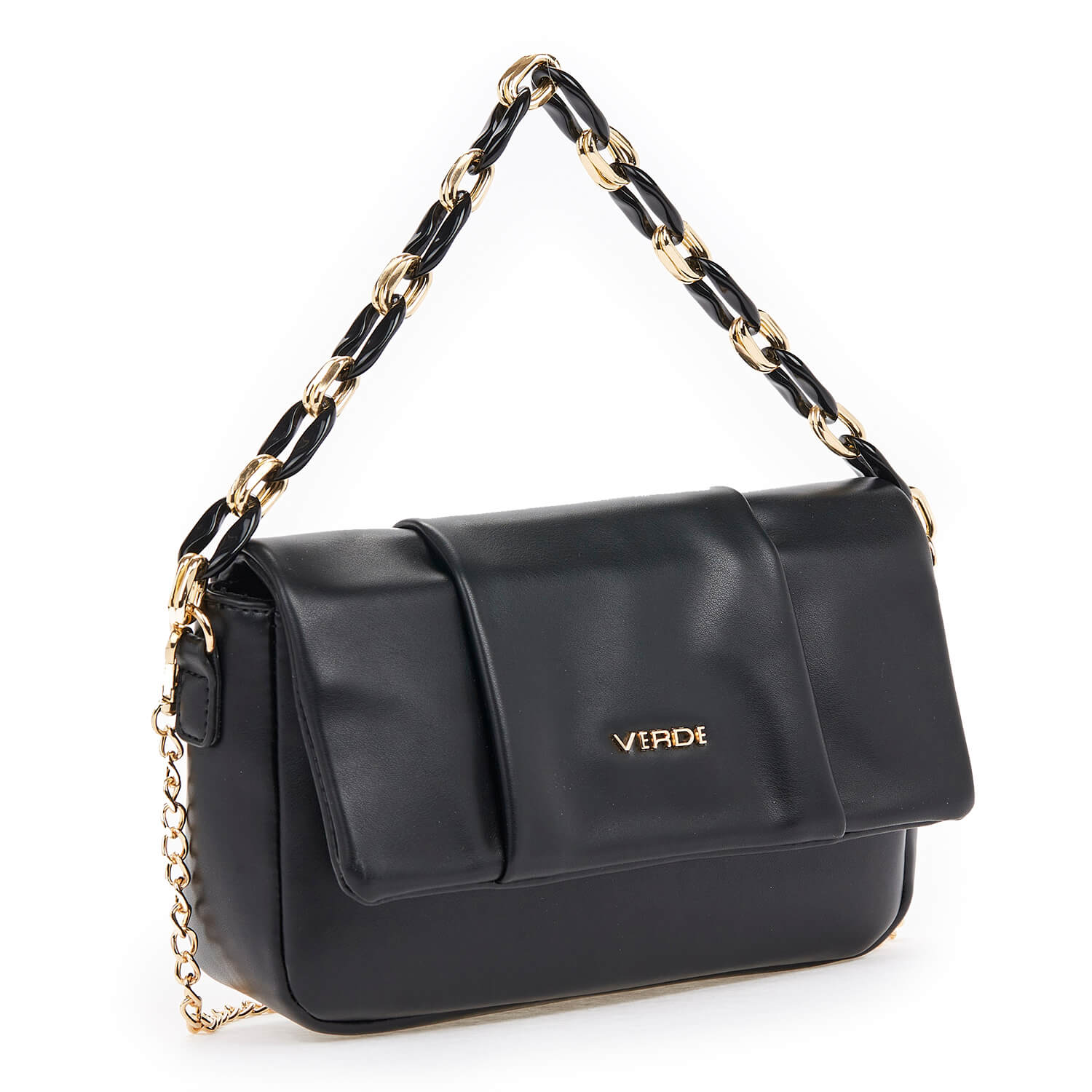 Verde Γυναικείο Τσαντακι Αμπιγέ 01-1573 Μαύρο