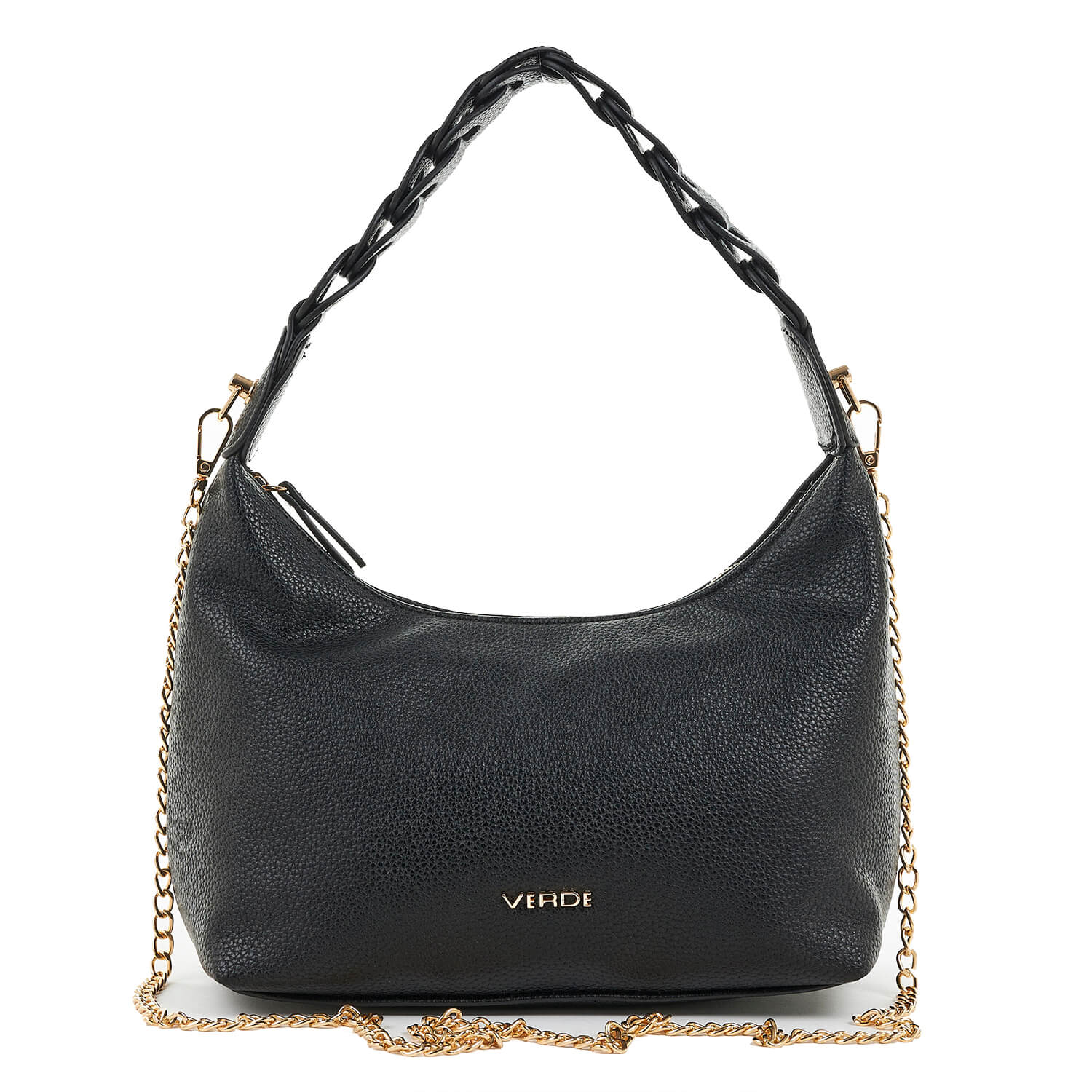 Verde Γυναικείο Τσαντακι Αμπιγέ 01-1584 Μαύρο