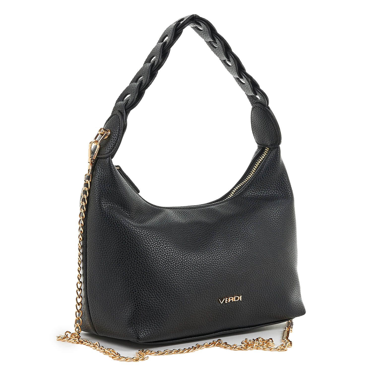 Verde Γυναικείο Τσαντακι Αμπιγέ 01-1584 Μαύρο