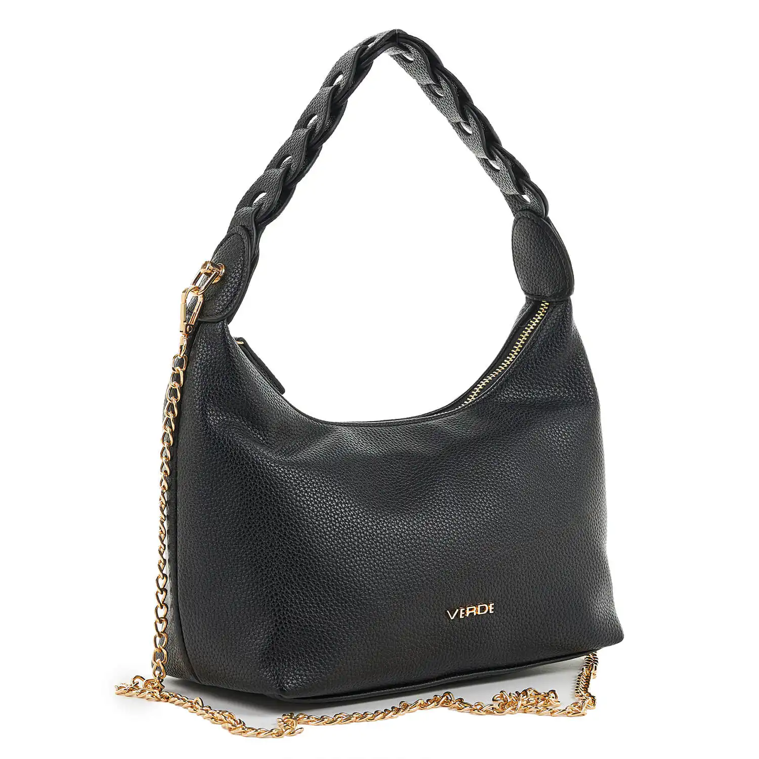 Verde Γυναικείο Τσαντακι Αμπιγέ 01-1584 Μαύρο