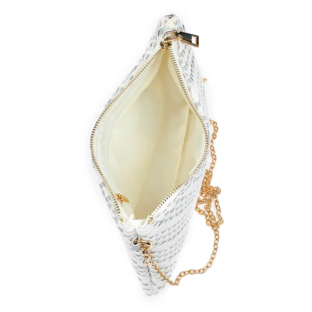 Verde Γυναικείο Τσαντακι Αμπιγέ 01-1585 Άσπρο