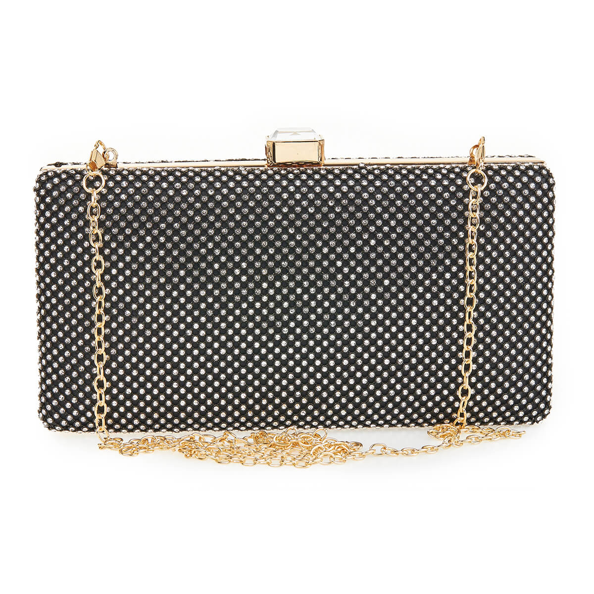 Verde Γυναικείο Τσαντακι Αμπιγέ 01-1635 Μαύρο