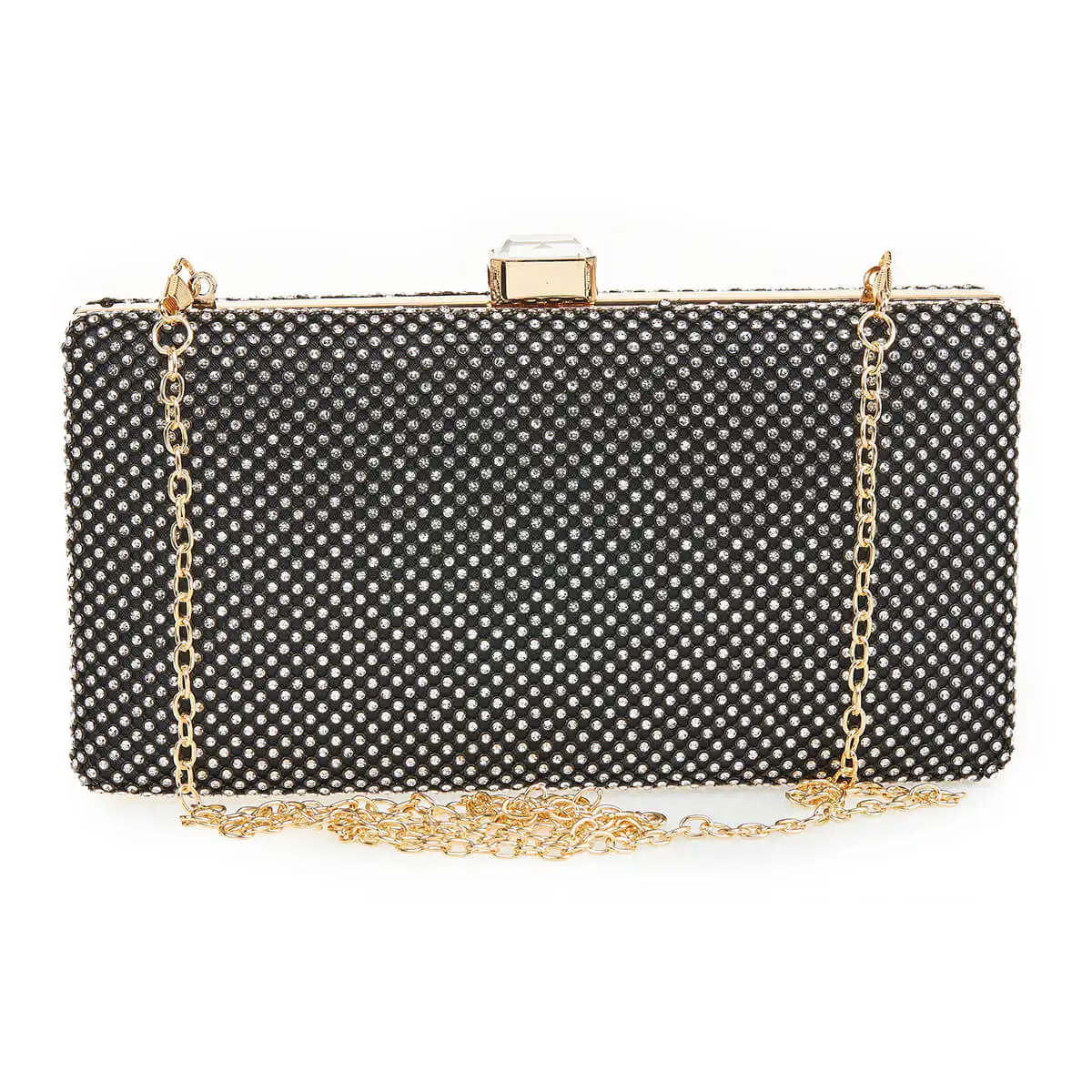 Verde Γυναικείο Τσαντακι Αμπιγέ 01-1635 Μαύρο