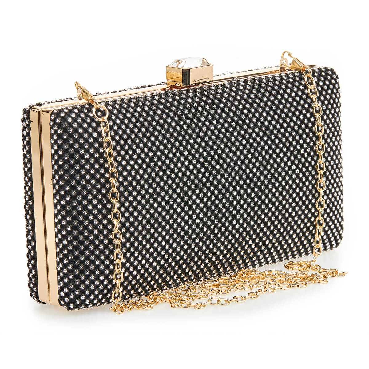 Verde Γυναικείο Τσαντακι Αμπιγέ 01-1635 Μαύρο