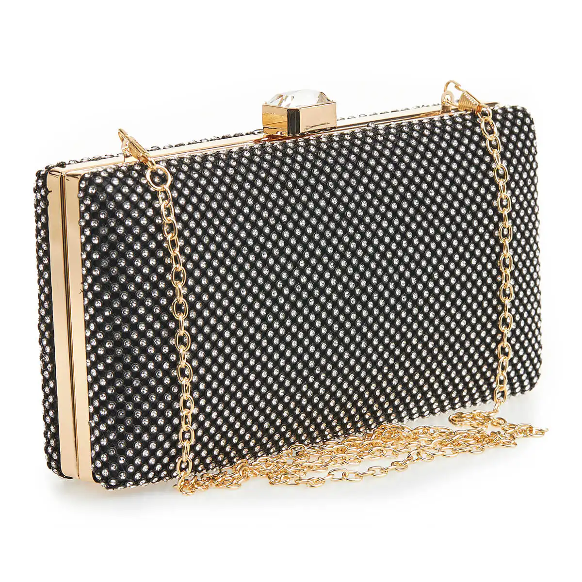 Verde Γυναικείο Τσαντακι Αμπιγέ 01-1635 Μαύρο