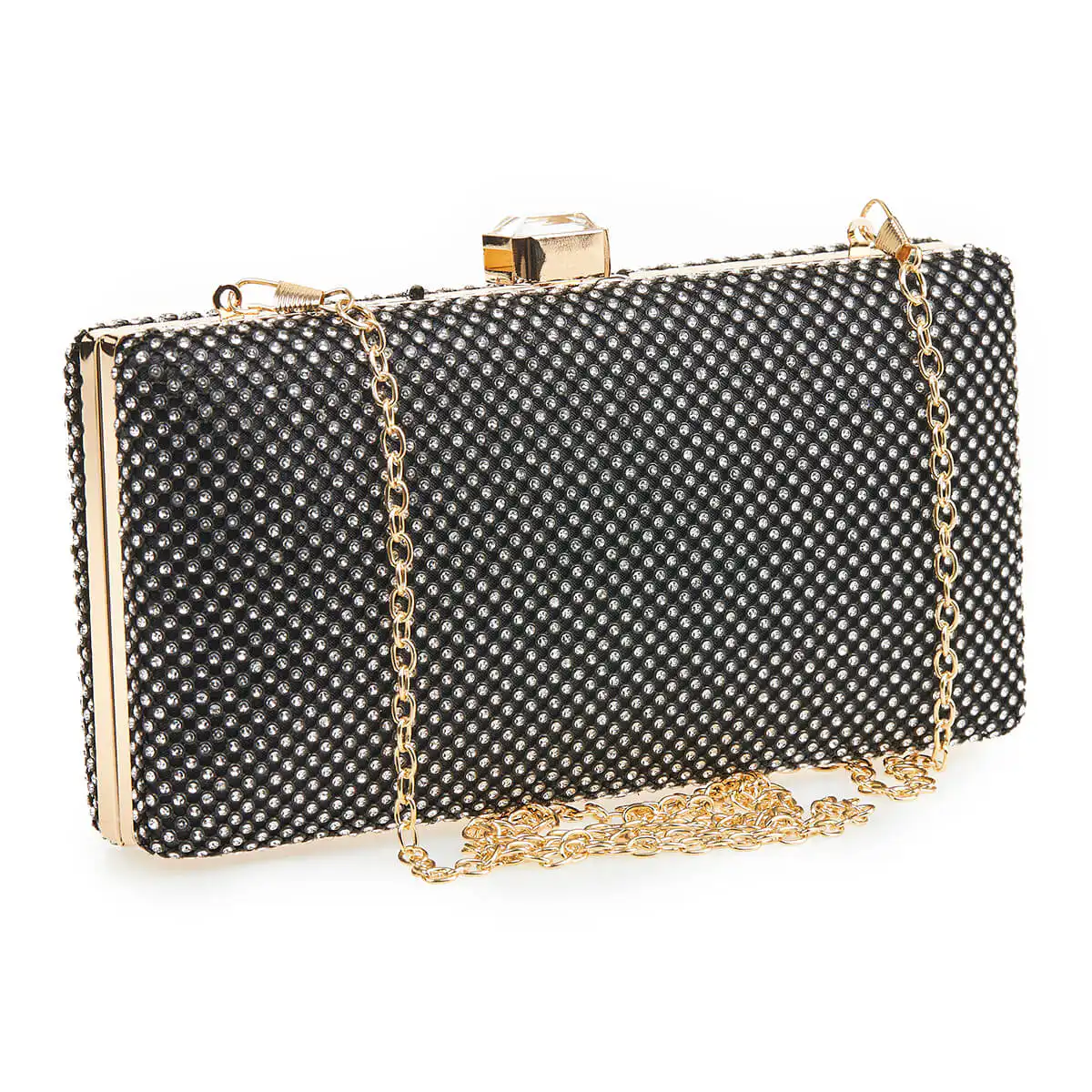 Verde Γυναικείο Τσαντακι Αμπιγέ 01-1635 Μαύρο