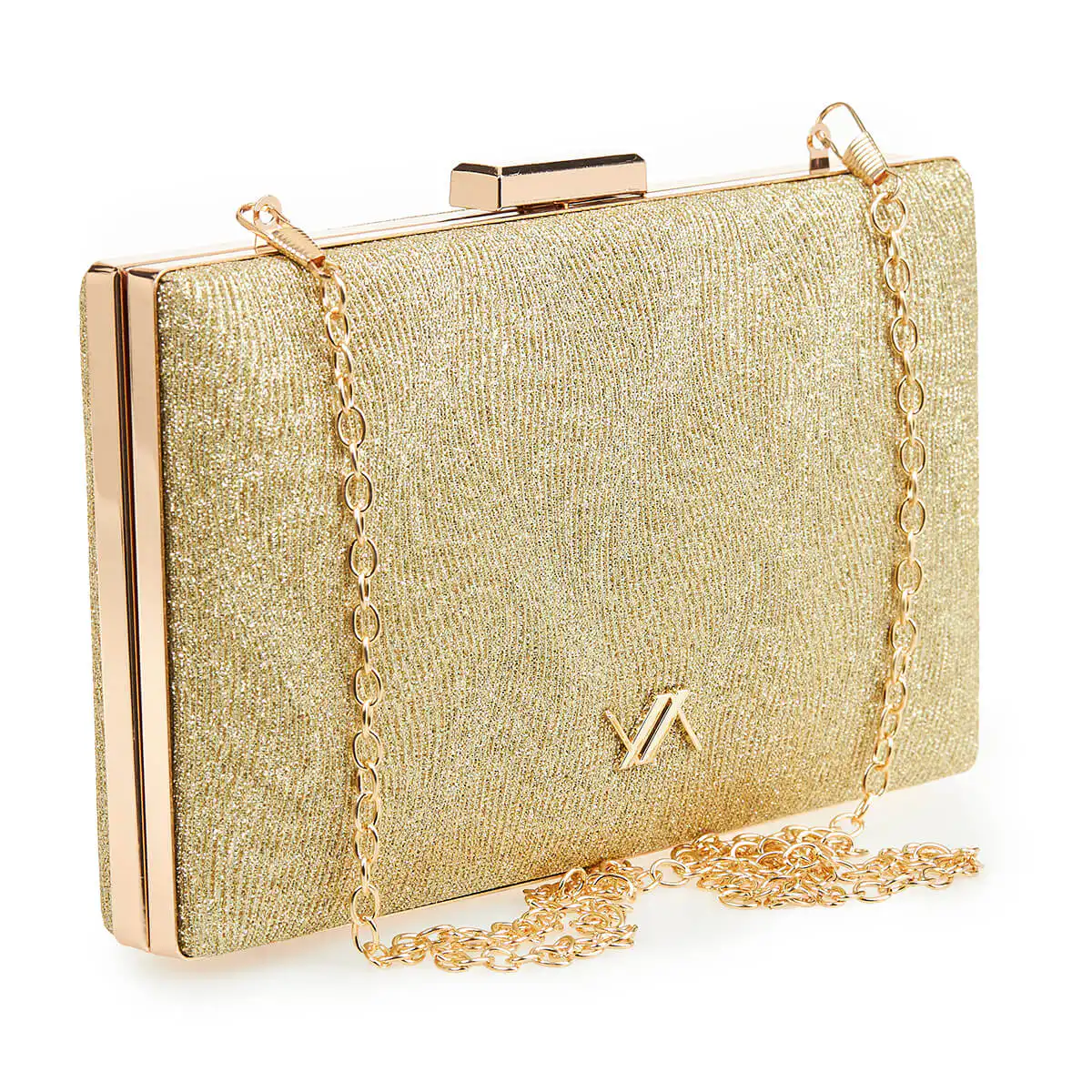 Verde Γυναικείο Τσαντάκι Αμπιγέ 01-1636 Χρυσό