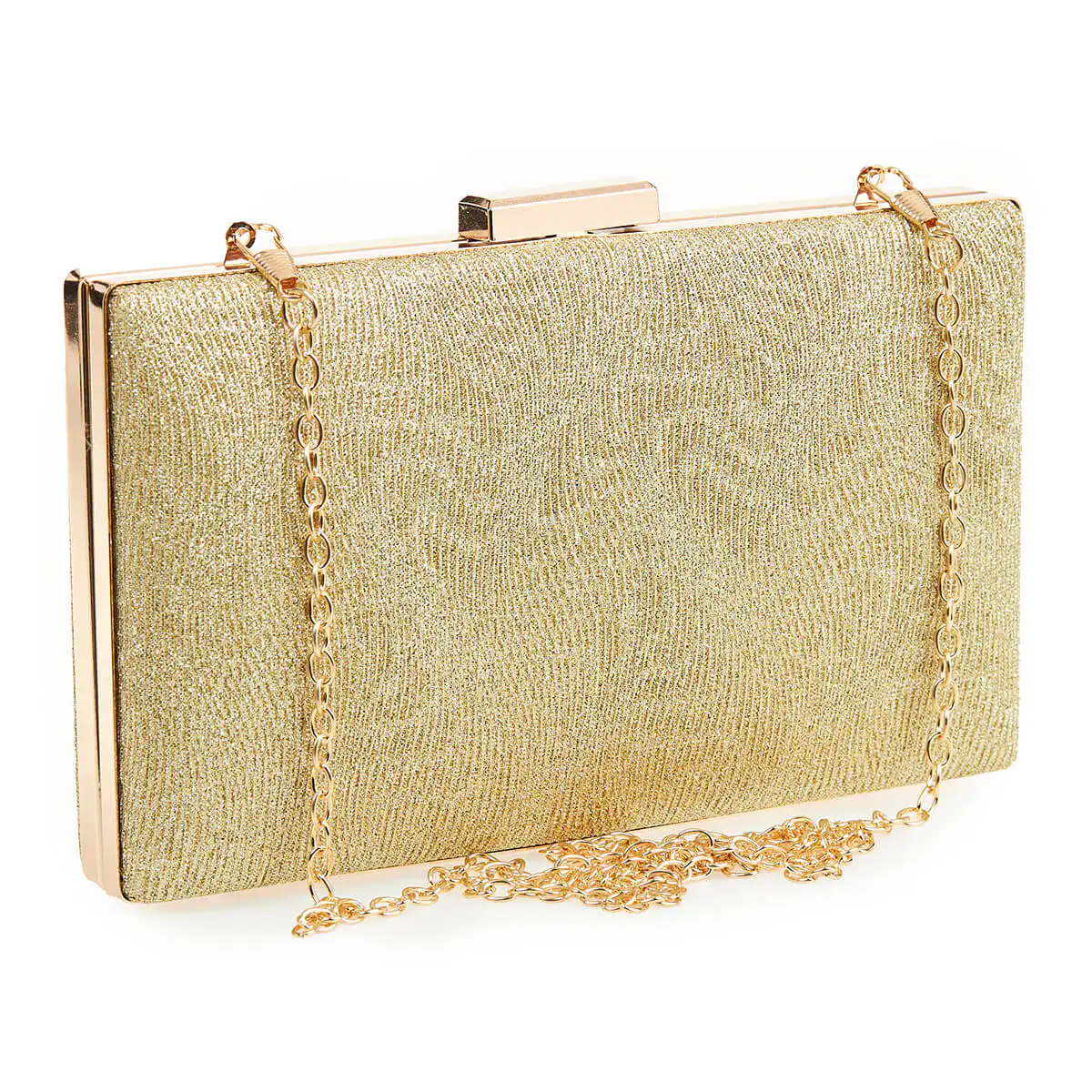 Verde Γυναικείο Τσαντάκι Αμπιγέ 01-1636 Χρυσό