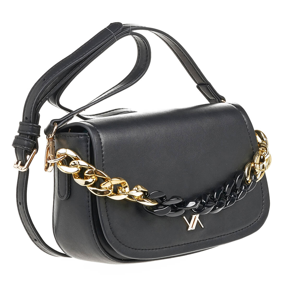 Verde Γυναικείο Αμπιγέ Τσαντάκι 01-1640 Μαύρο