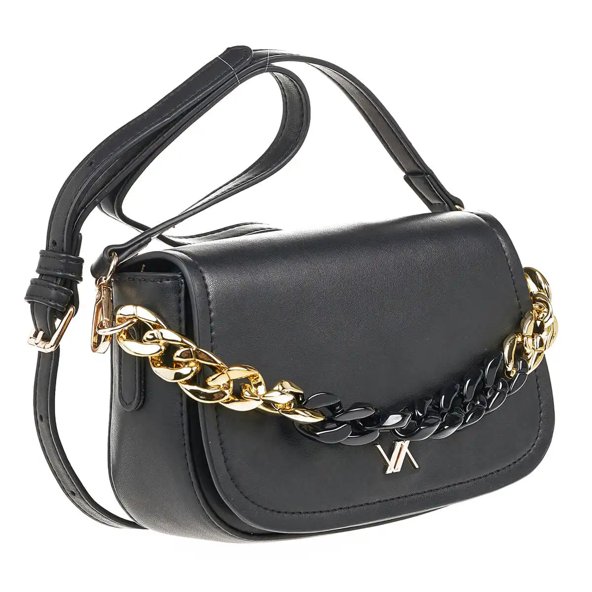 Verde Γυναικείο Αμπιγέ Τσαντάκι 01-1640 Μαύρο