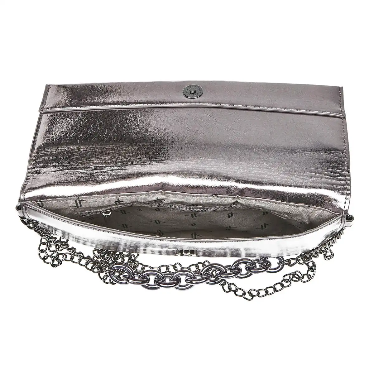 Verde Γυναικείο Αμπιγέ Τσαντάκι 01-1645 Γκρι