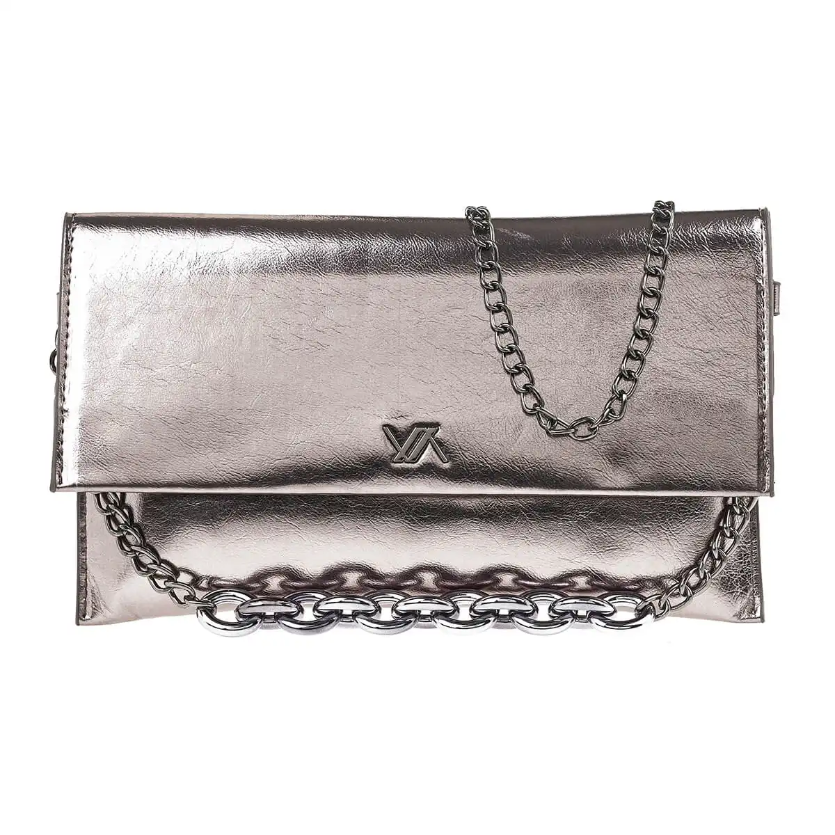 Verde Γυναικείο Αμπιγέ Τσαντάκι 01-1645 Γκρι