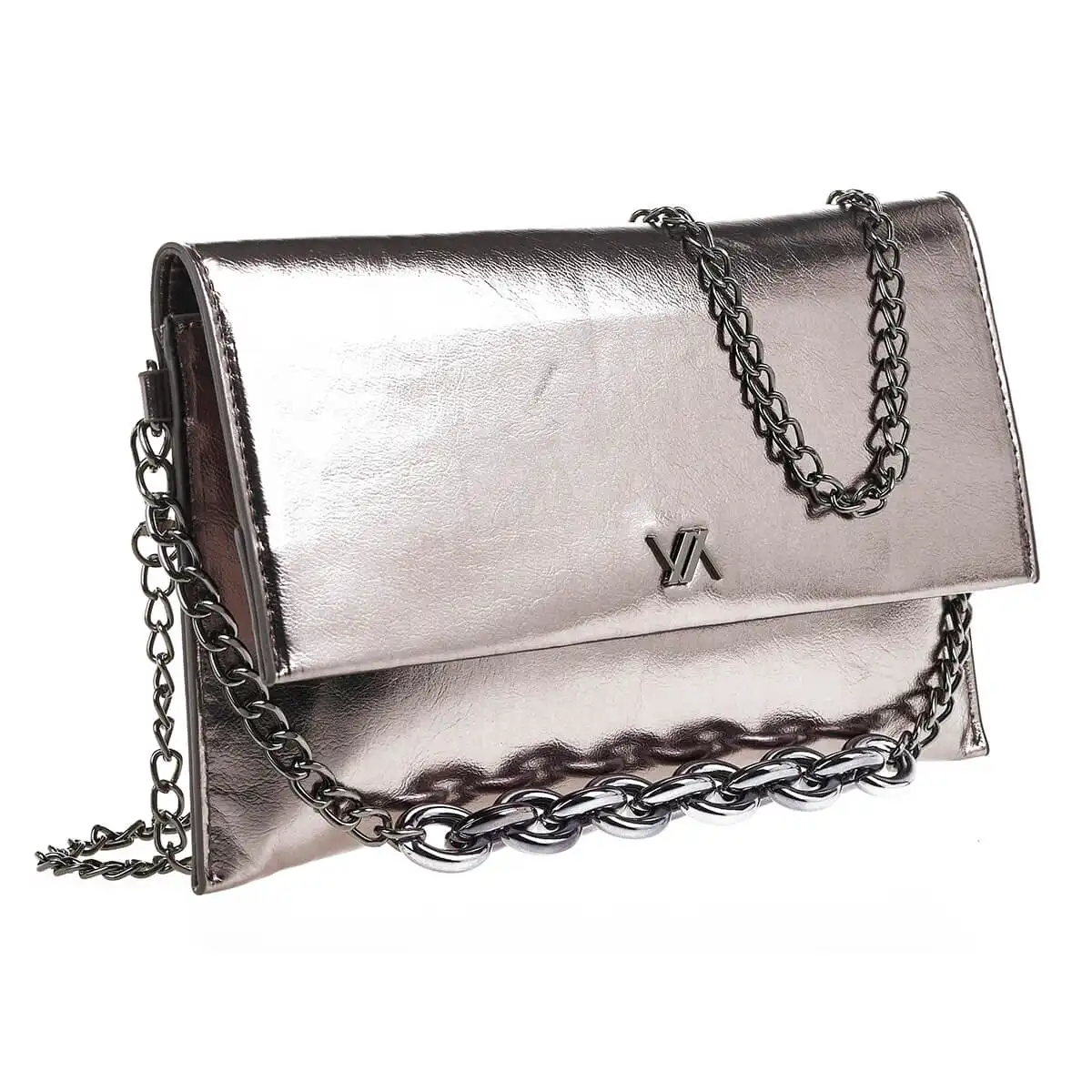 Verde Γυναικείο Αμπιγέ Τσαντάκι 01-1645 Γκρι