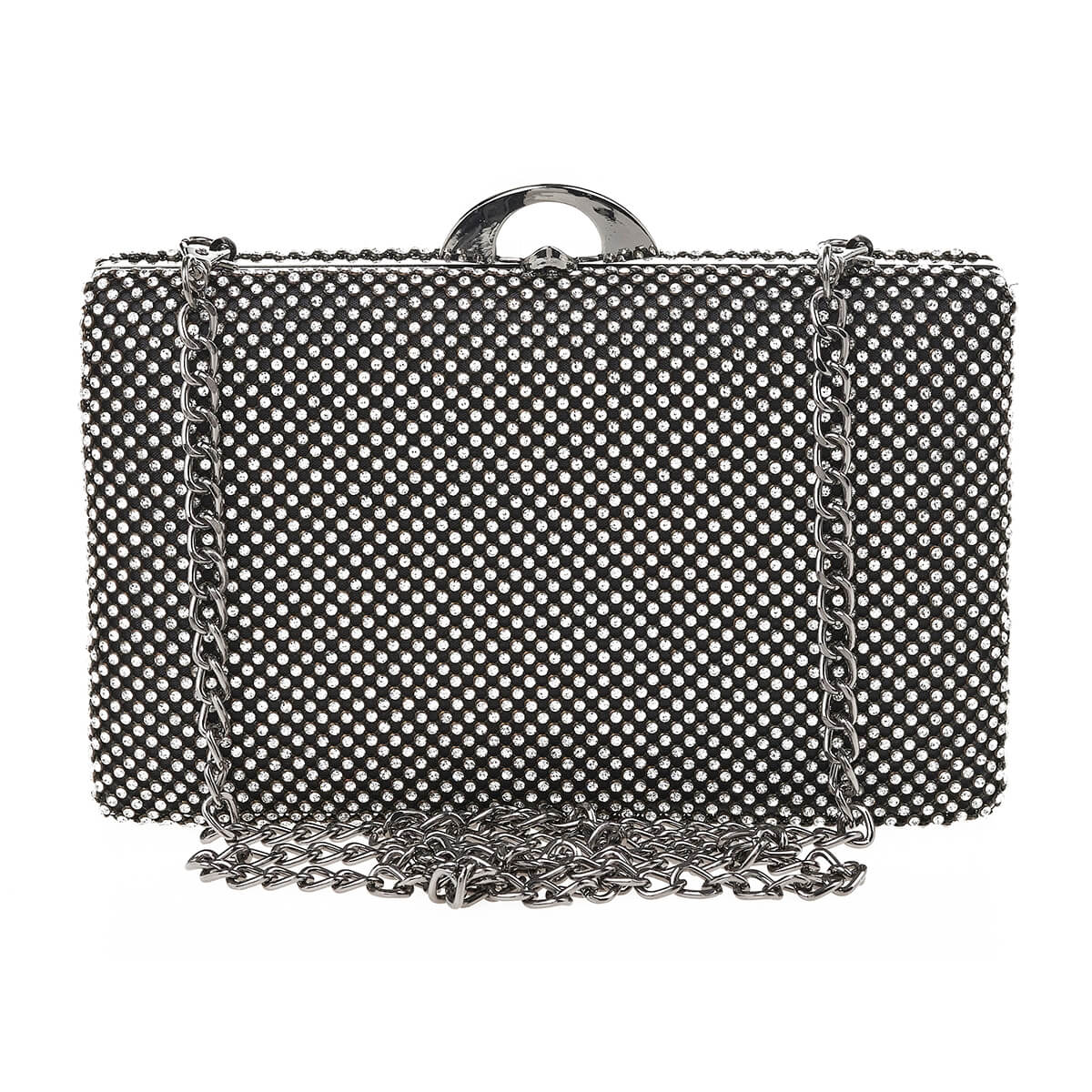 Verde Γυναικείο Αμπιγέ Τσαντάκι 01-1648 Μαύρο