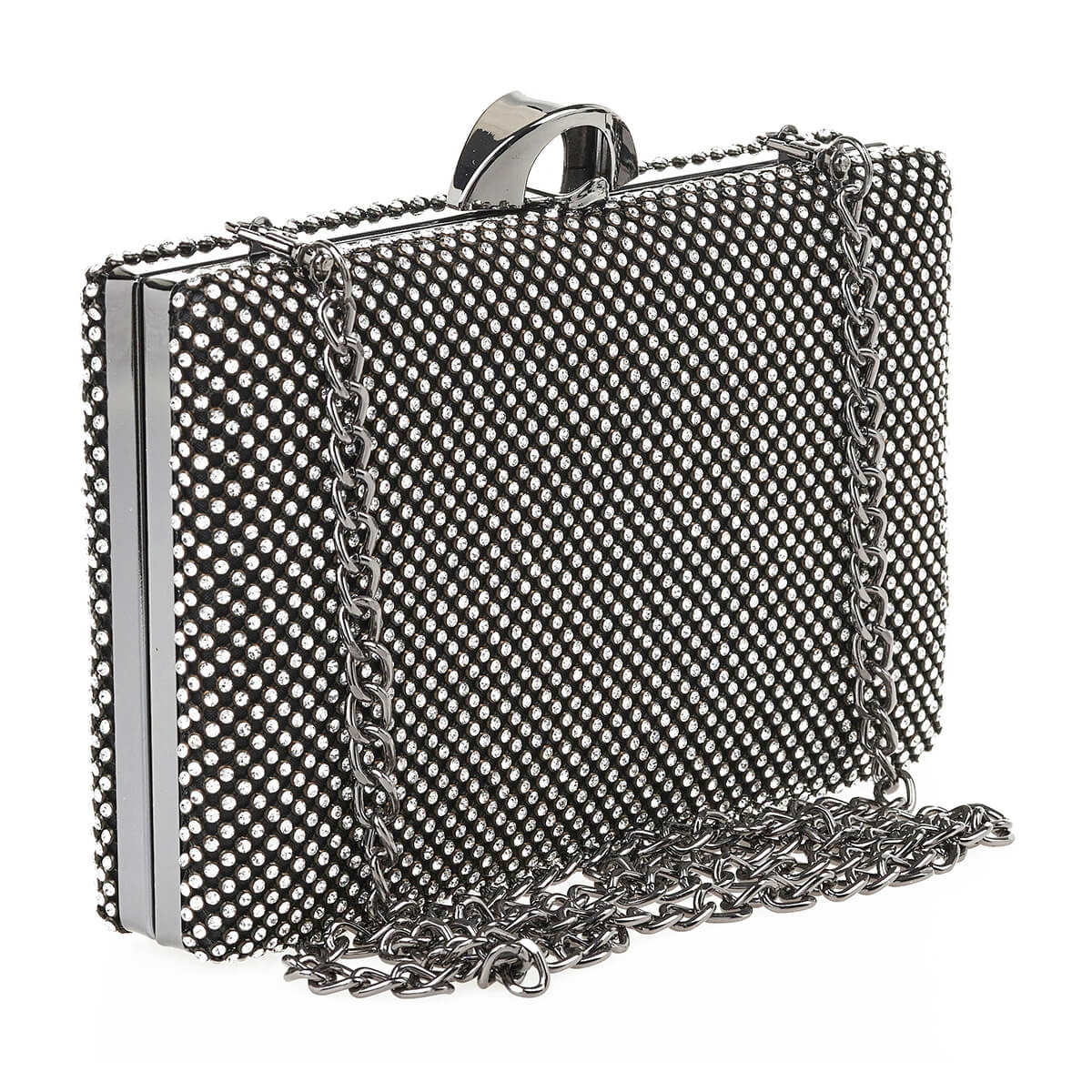 Verde Γυναικείο Αμπιγέ Τσαντάκι 01-1648 Μαύρο