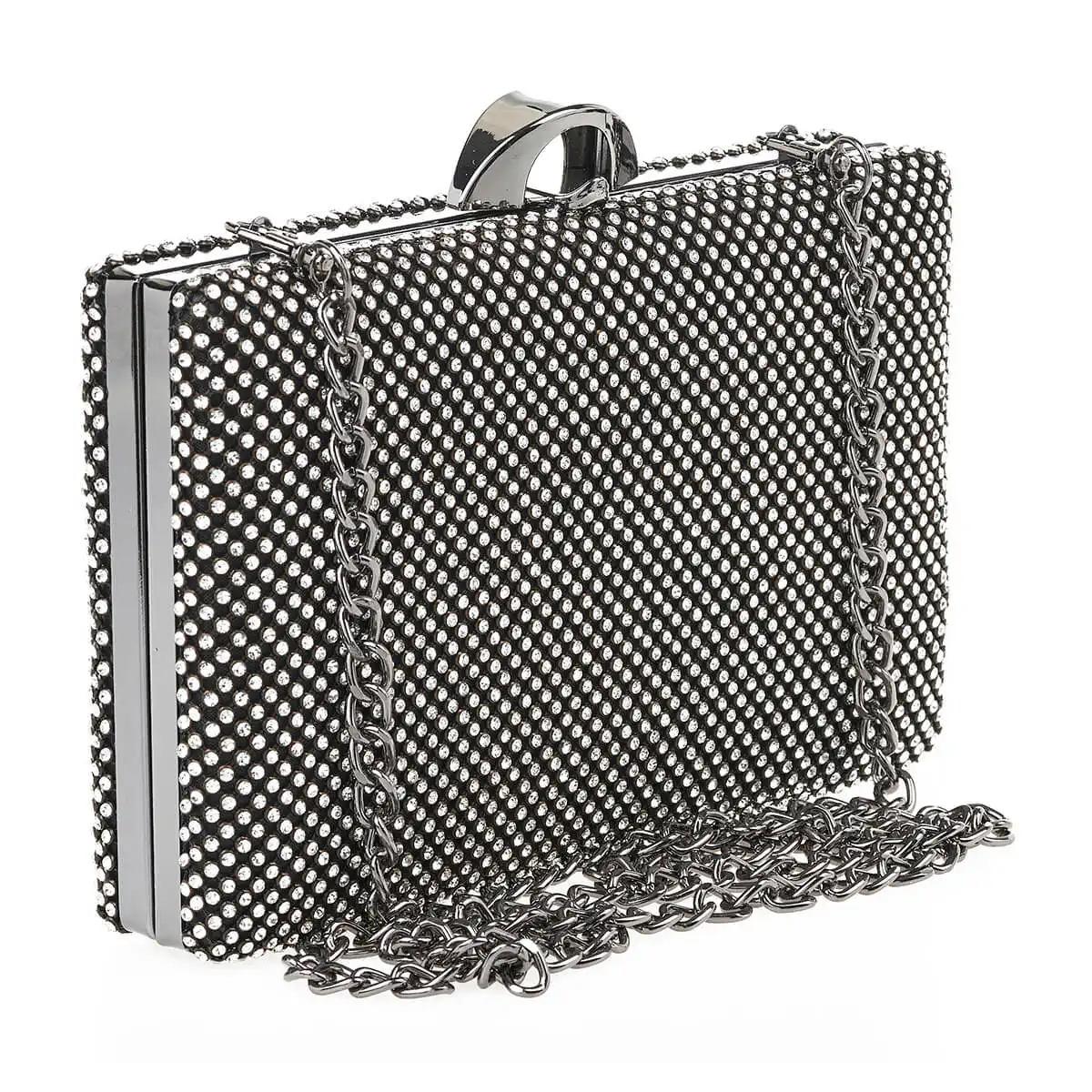 Verde Γυναικείο Αμπιγέ Τσαντάκι 01-1648 Μαύρο