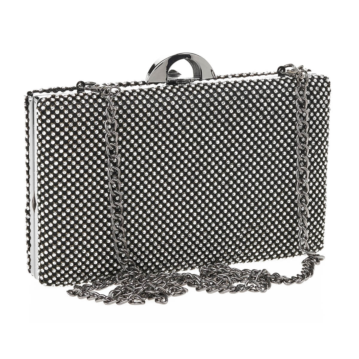 Verde Γυναικείο Αμπιγέ Τσαντάκι 01-1648 Μαύρο