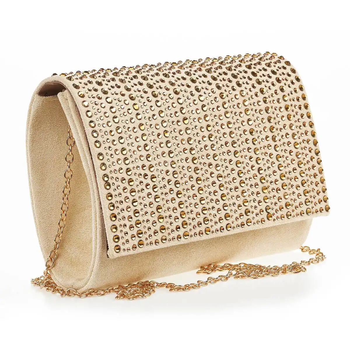 Verde Γυναικείο Αμπιγέ Τσαντάκι 01-1649 Μπεζ