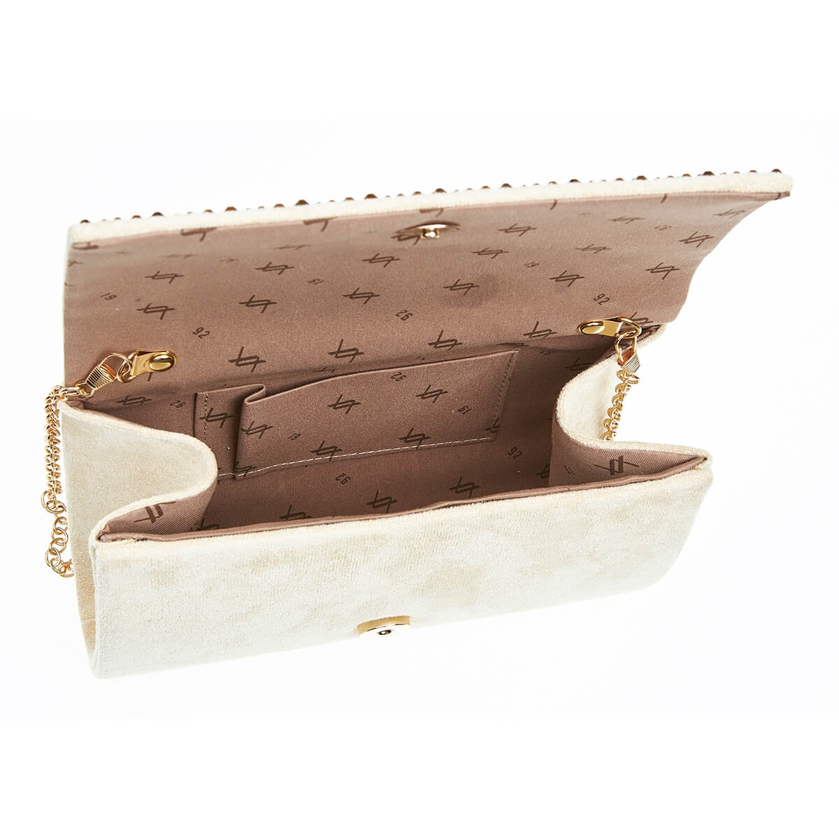 Verde Γυναικείο Αμπιγέ Τσαντάκι 01-1649 Μπεζ