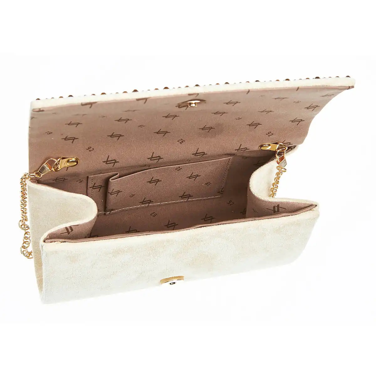 Verde Γυναικείο Αμπιγέ Τσαντάκι 01-1649 Μπεζ