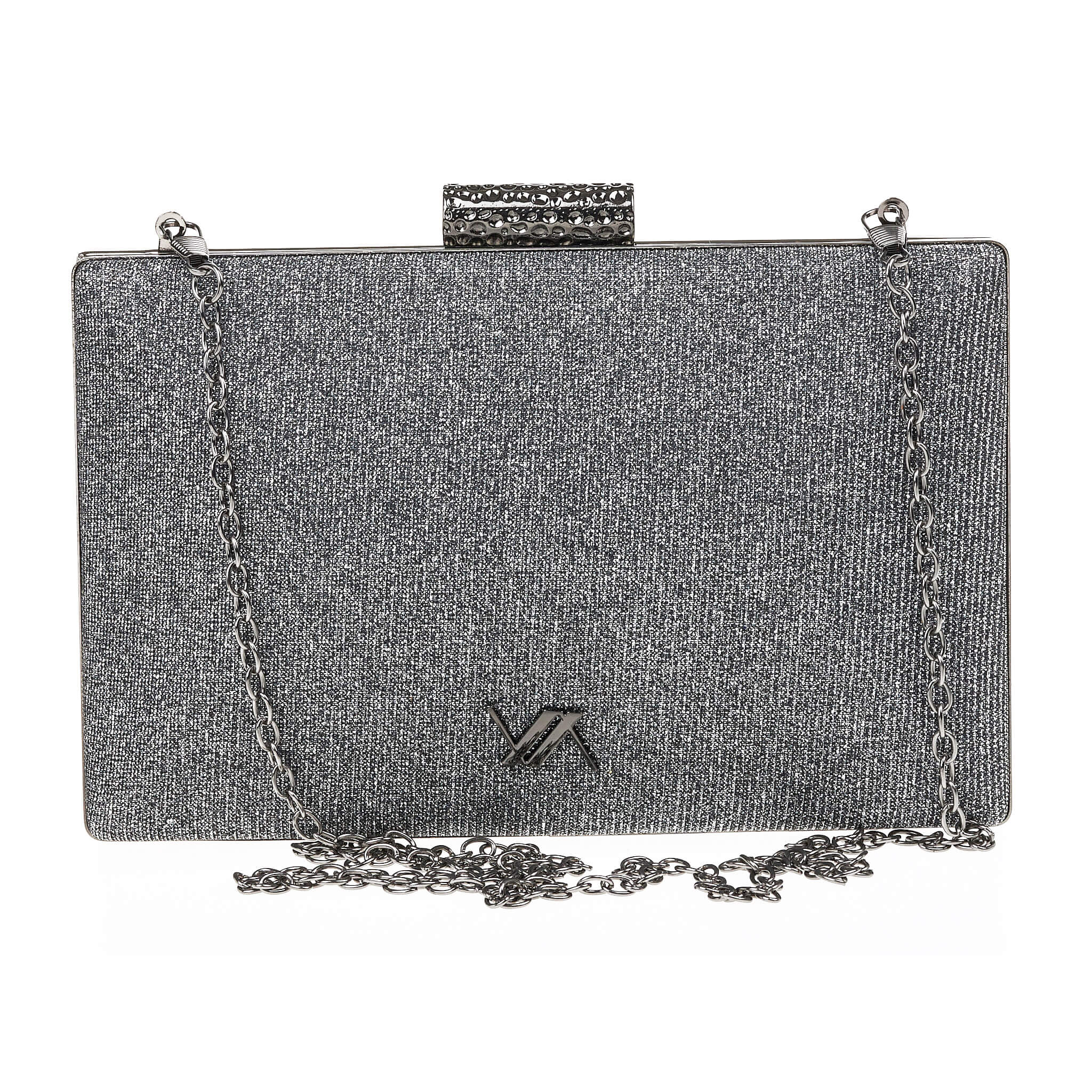 Verde Γυναικείο Αμπιγέ Τσαντάκι 01-1661 Ασημί