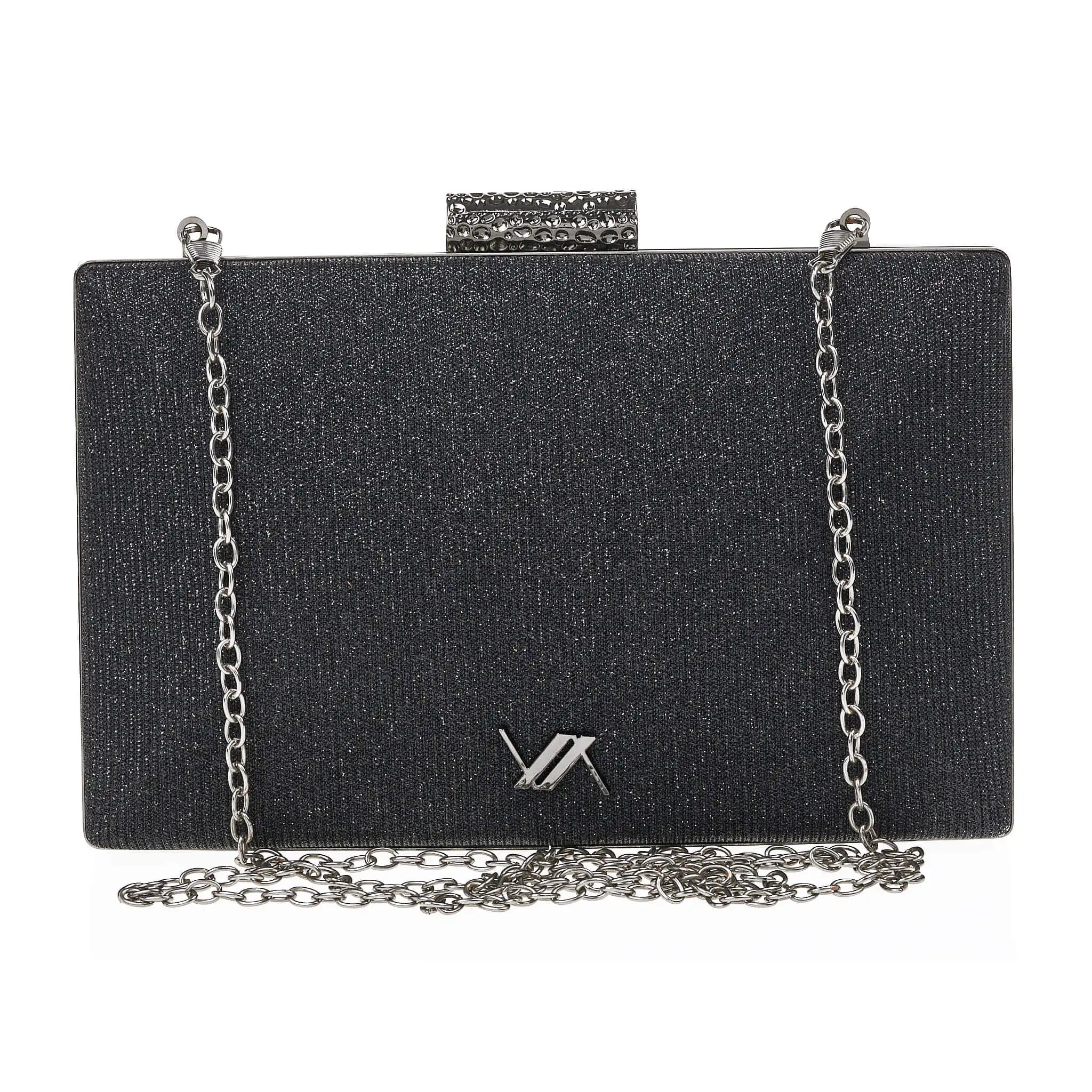 Verde Γυναικείο Αμπιγέ Τσαντάκι 01-1661 Μαύρο