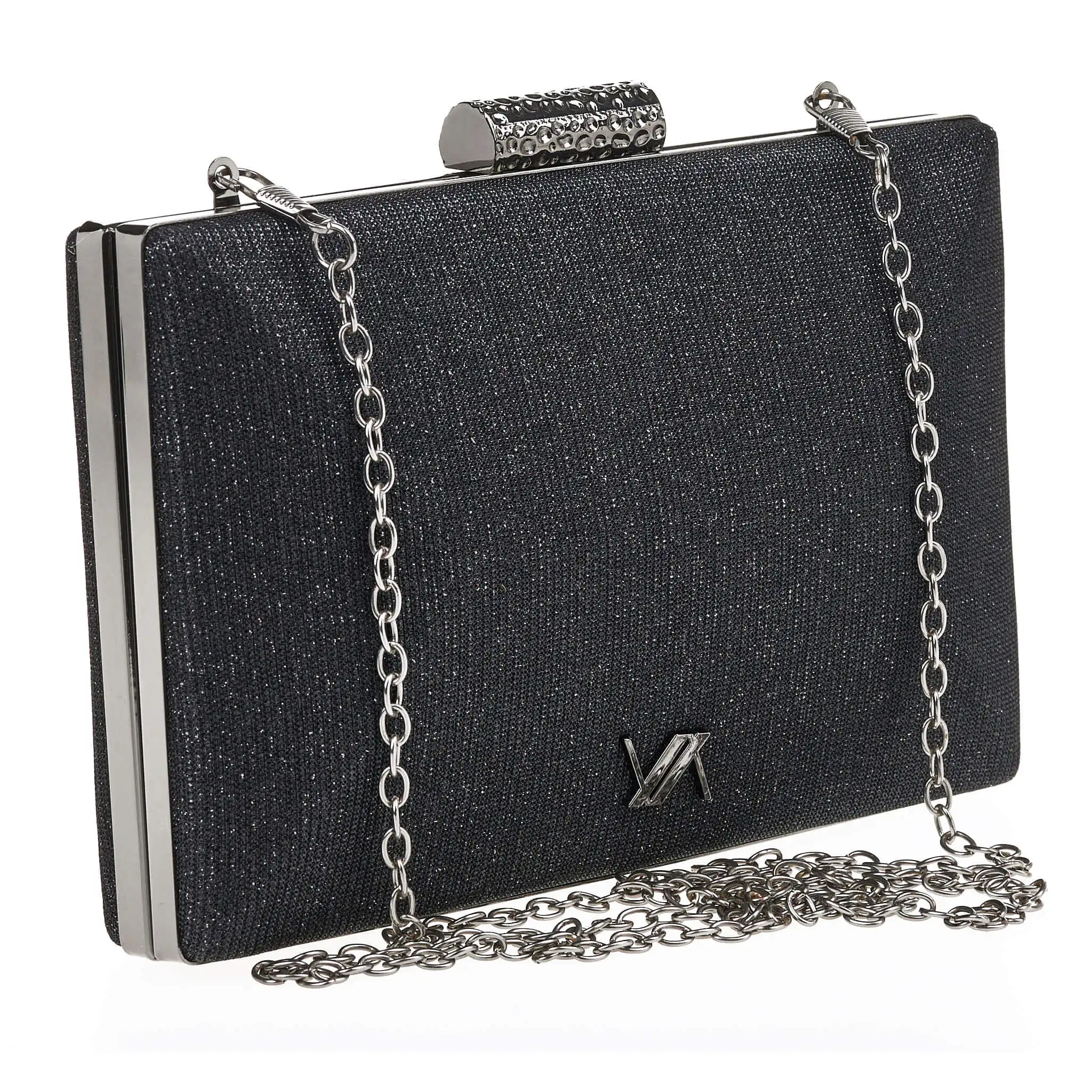 Verde Γυναικείο Αμπιγέ Τσαντάκι 01-1661 Μαύρο