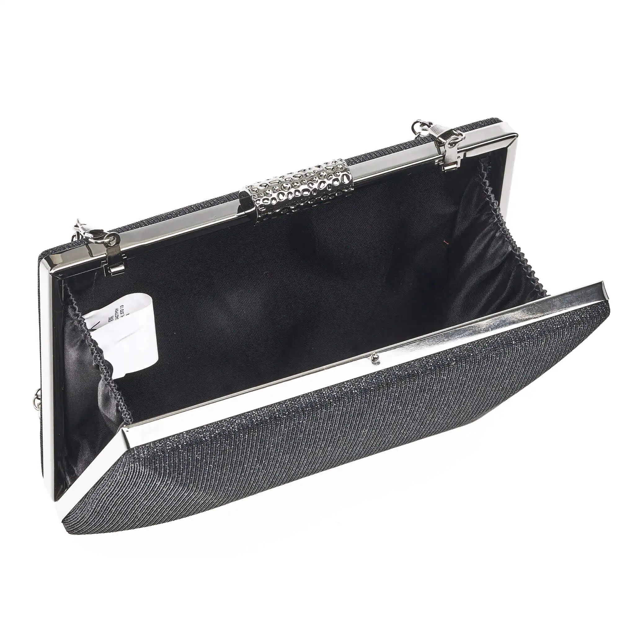 Verde Γυναικείο Αμπιγέ Τσαντάκι 01-1661 Μαύρο