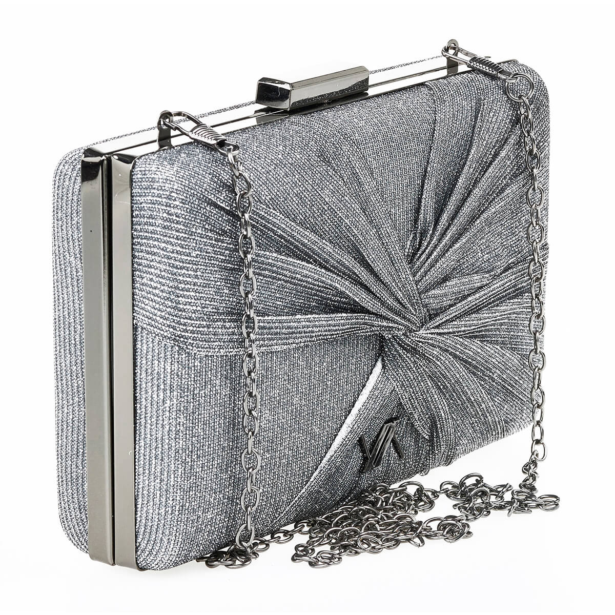 Verde Γυναικείο Αμπιγέ Τσαντάκι 01-1665 Ασημί