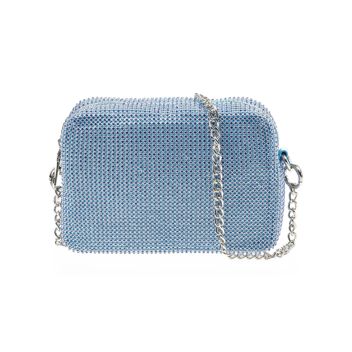 Verde Γυναικείο Αμπιγέ Τσαντάκι 01-1697 Γαλάζιο