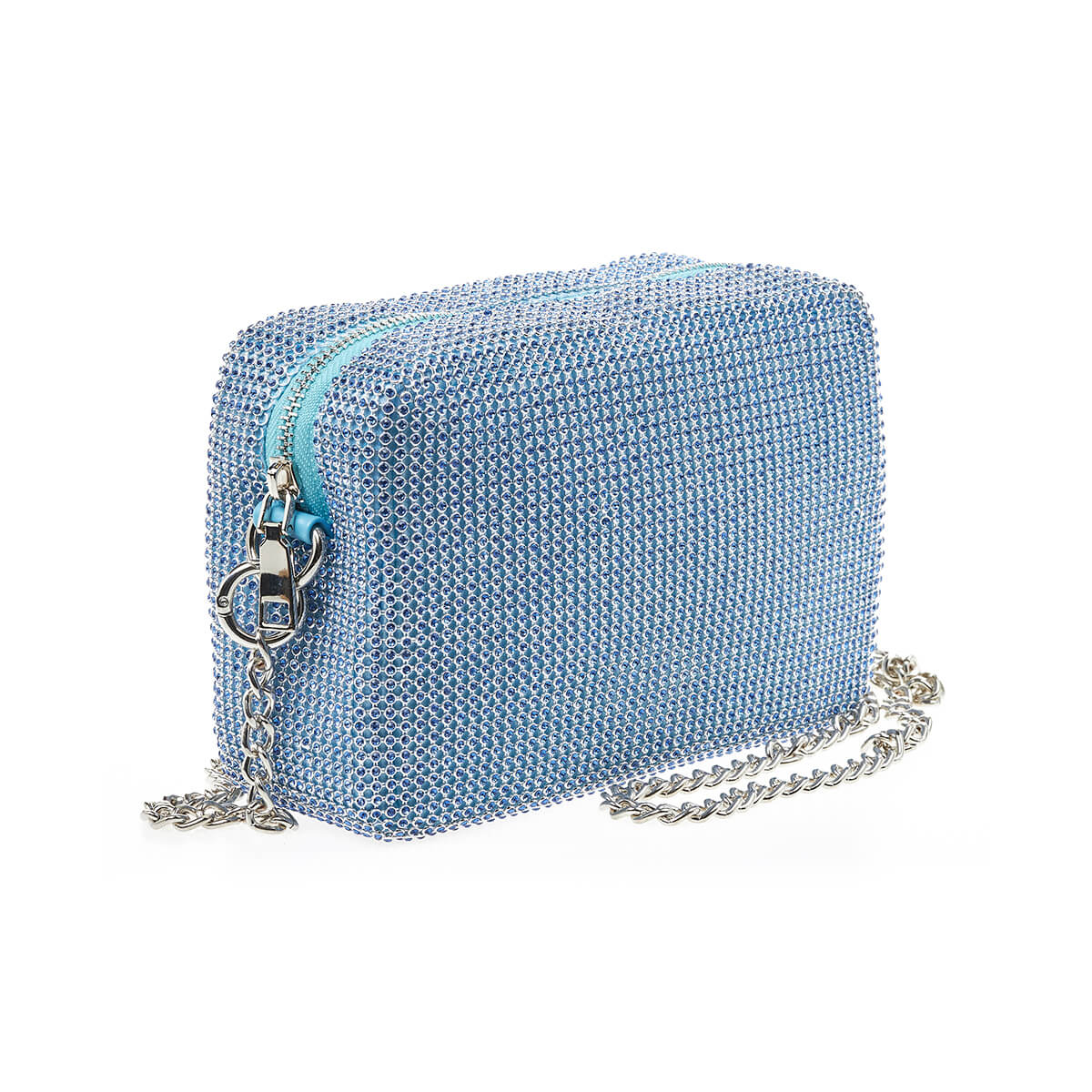 Verde Γυναικείο Αμπιγέ Τσαντάκι 01-1697 Γαλάζιο